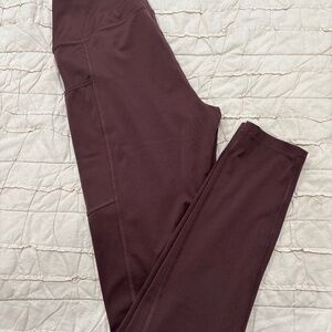 Gymshark maroon leggings